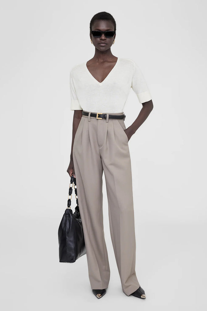 パンツ ANINE BING Trousers AB-CARRIE-PANT-TAUPEA-03-3269-