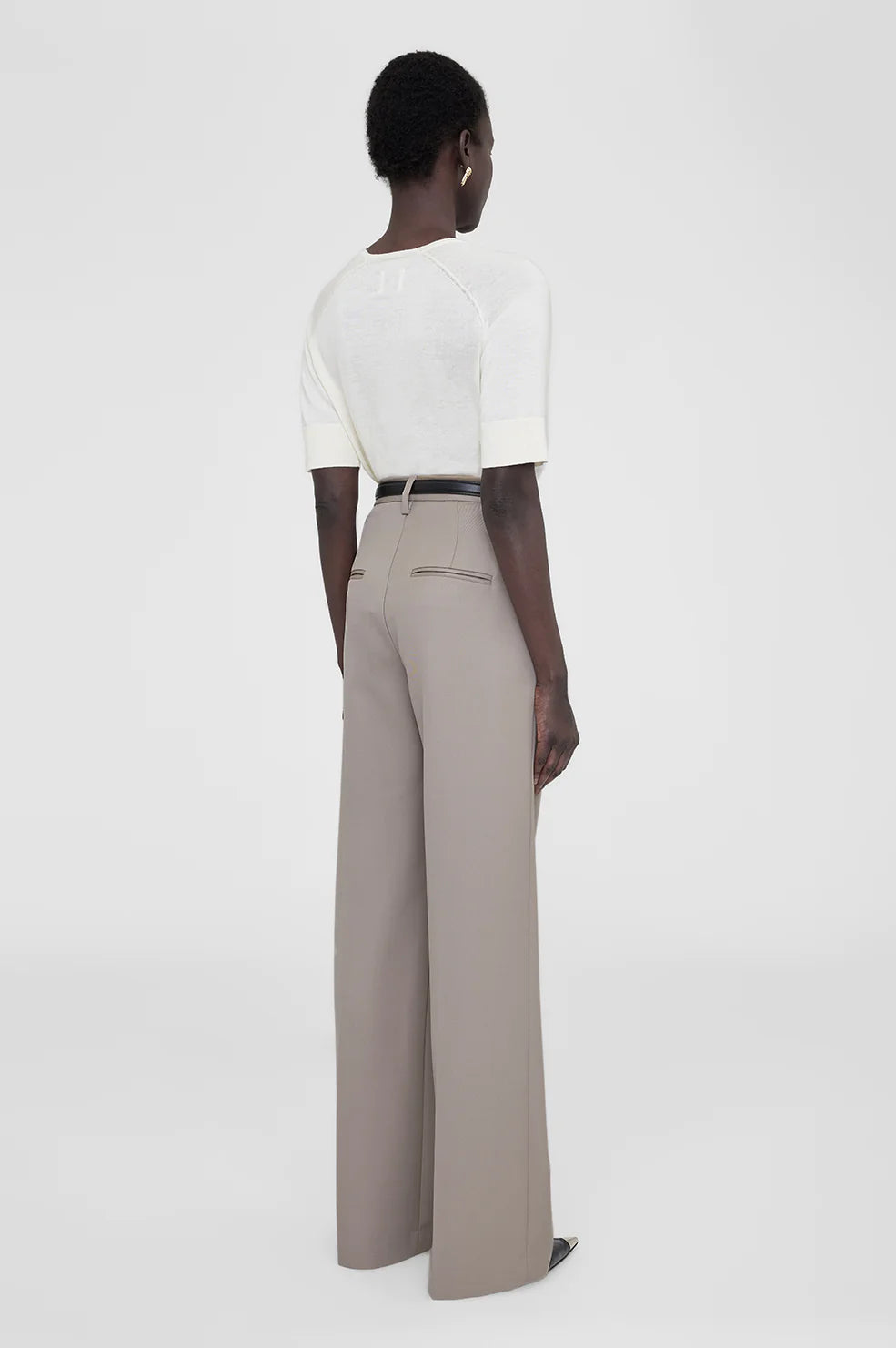 Anine Bing - Carrie Pant in Taupe