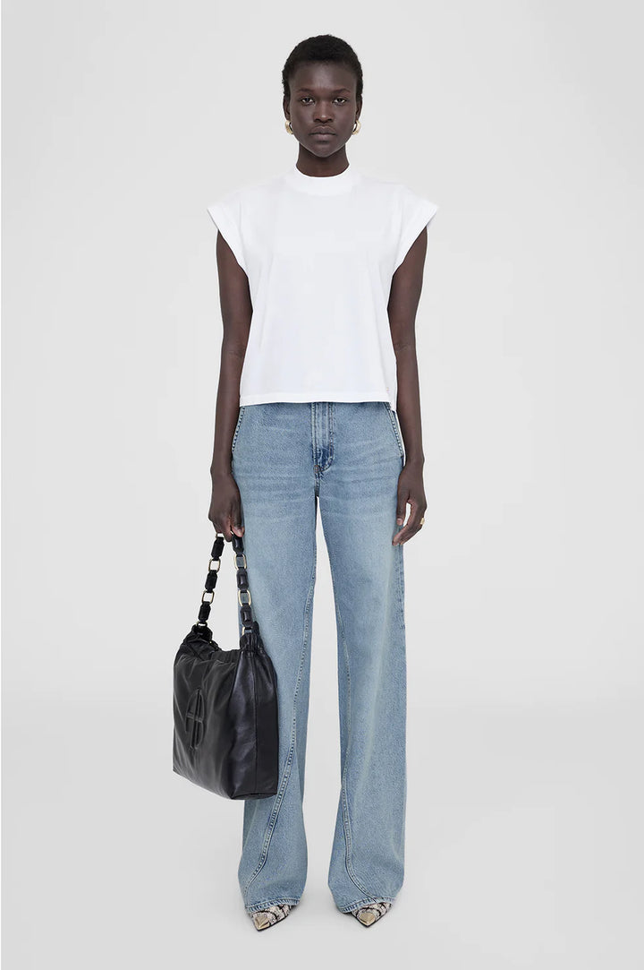 Anine Bing - Caspen Tee in White