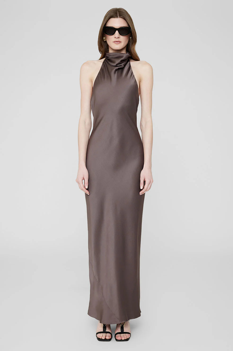 Anine Bing - Eliana Dress in Iron