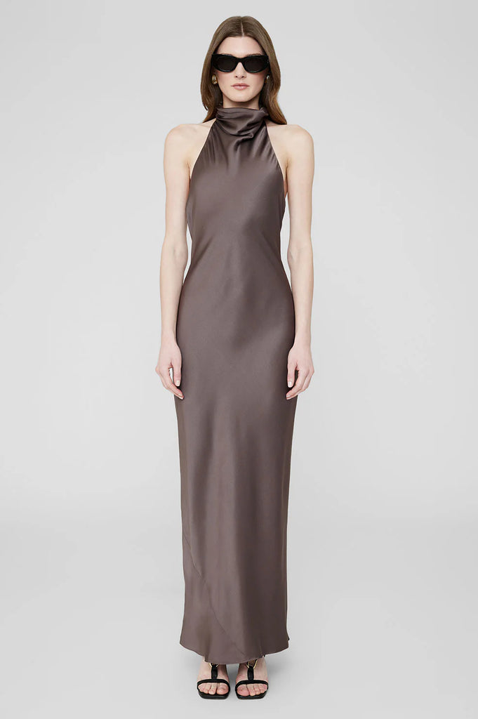 anine bing silk maxi dress Anine Bing