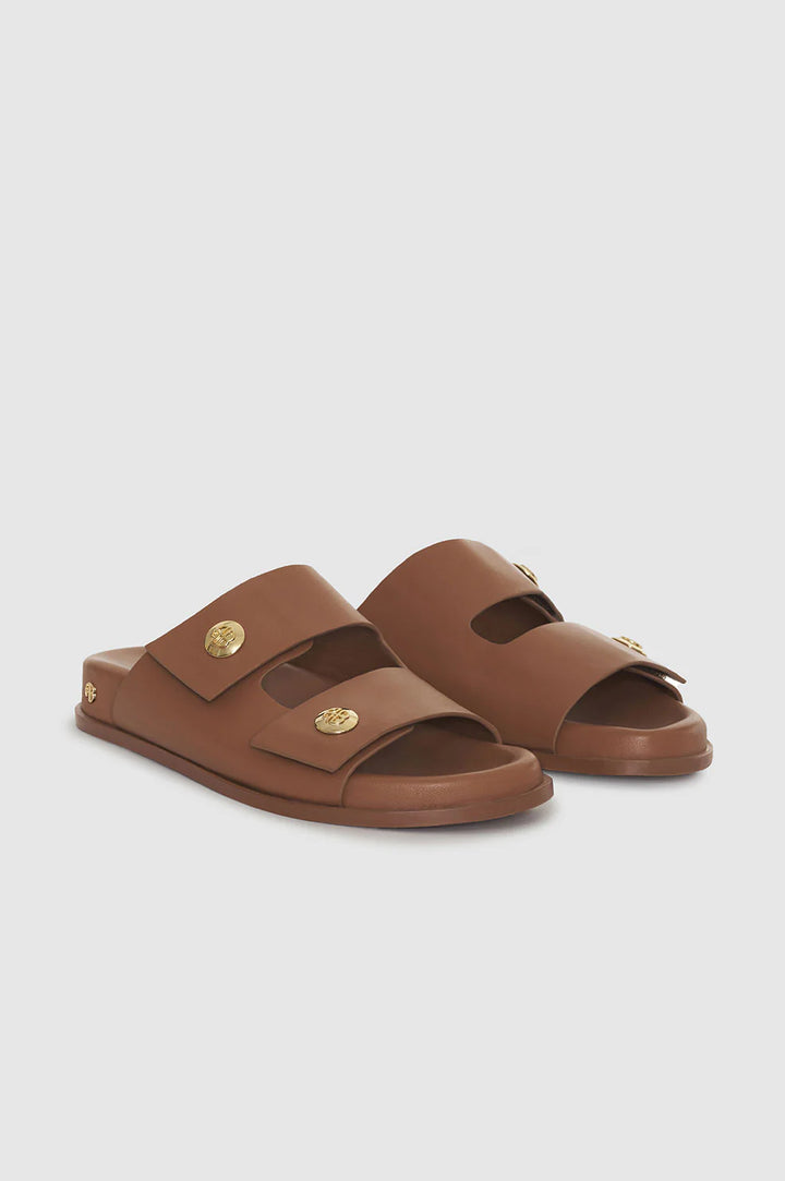 Anine Bing - Ella Slides in Cognac