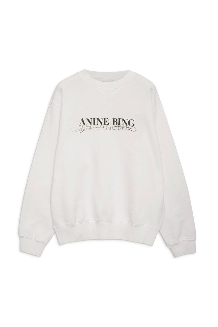 Anine Bing - Ramona Sweatshirt Doodle in Ivory