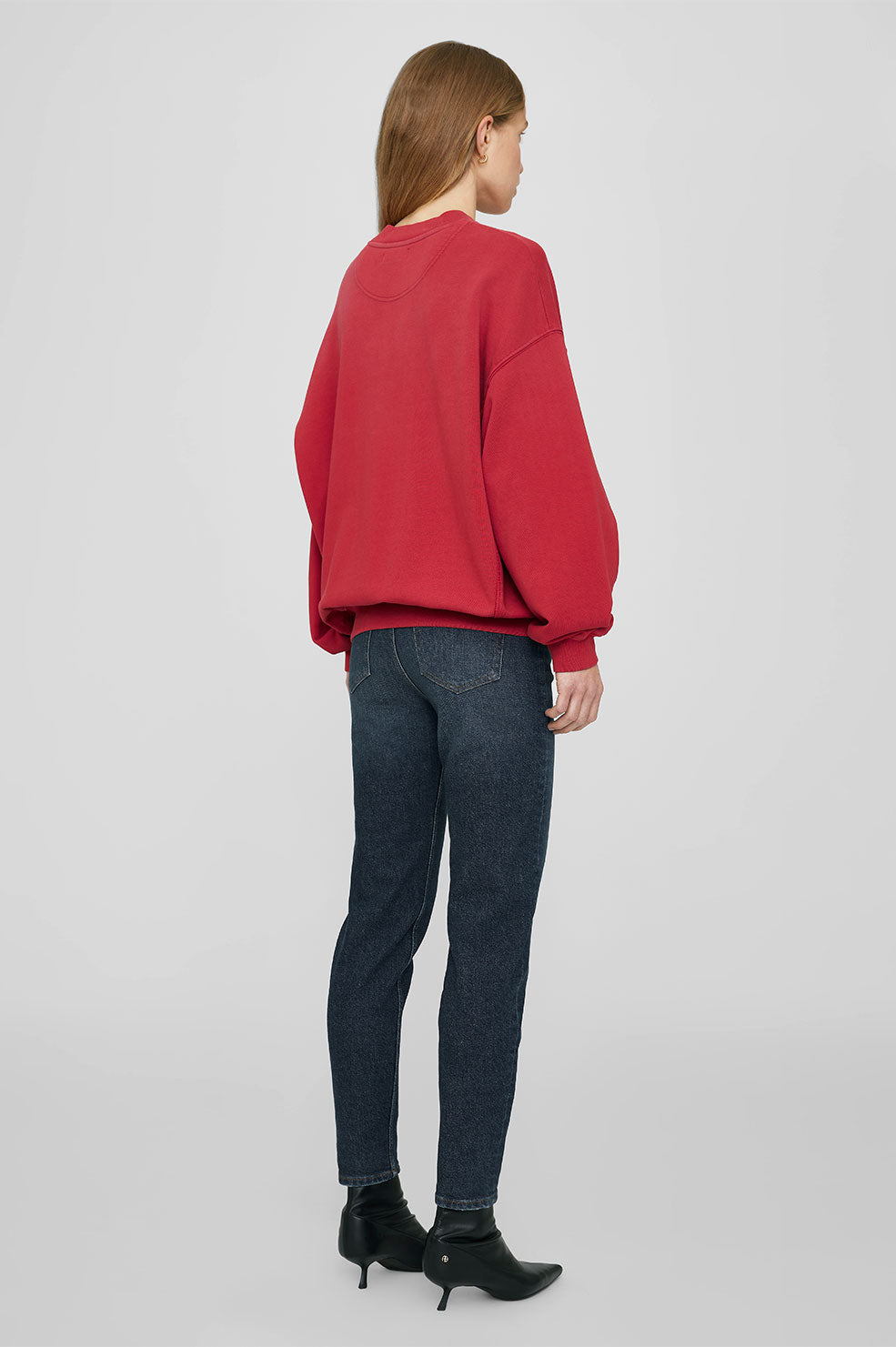 Anine Bing - Jaci Sweatshirt in Red