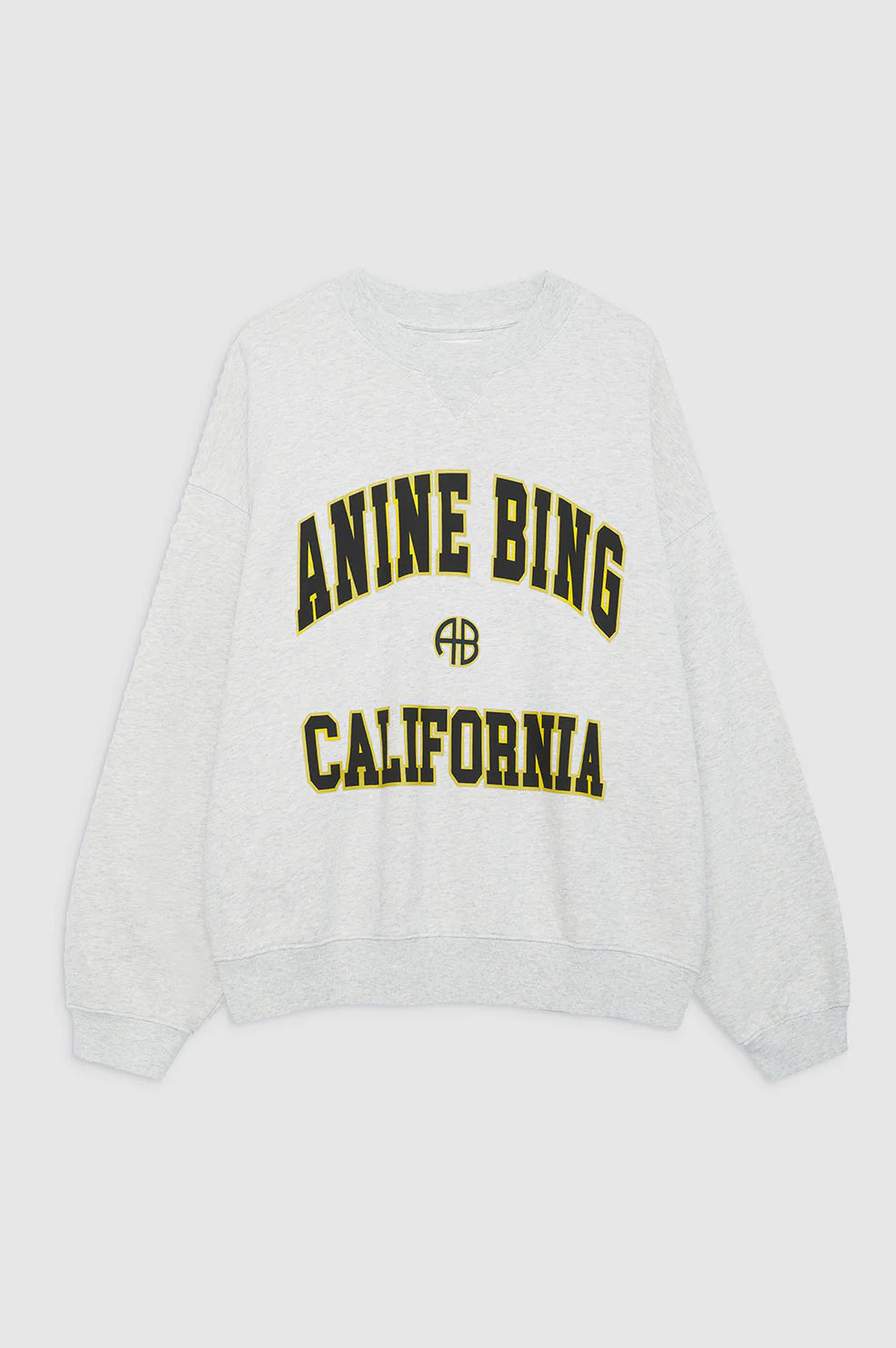 Anine Bing - Jaci Sweatshirt California in Heather Grey