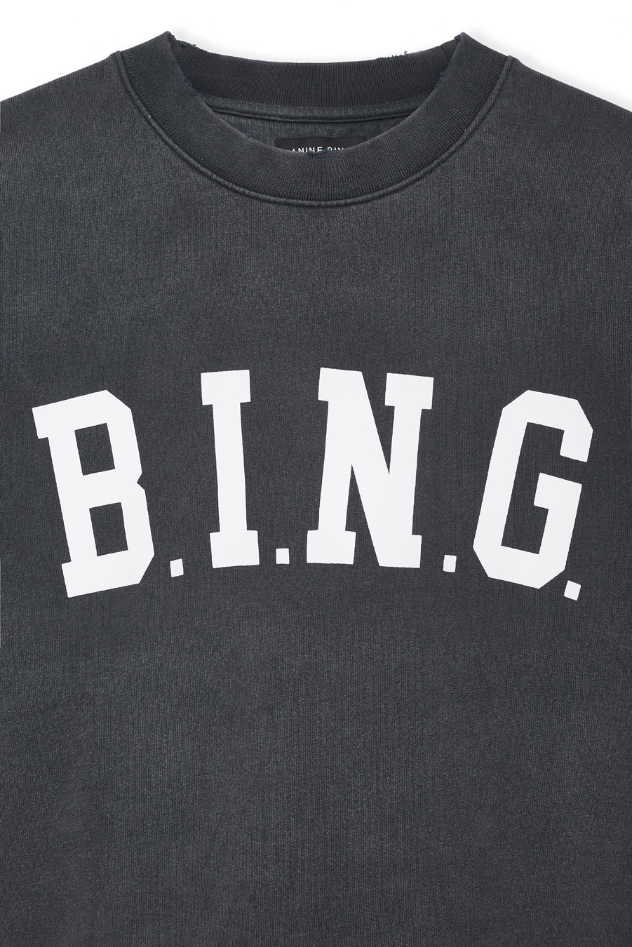 Anine Bing - Tyler Sweatshirt Bing in Washed Black – Blond Genius
