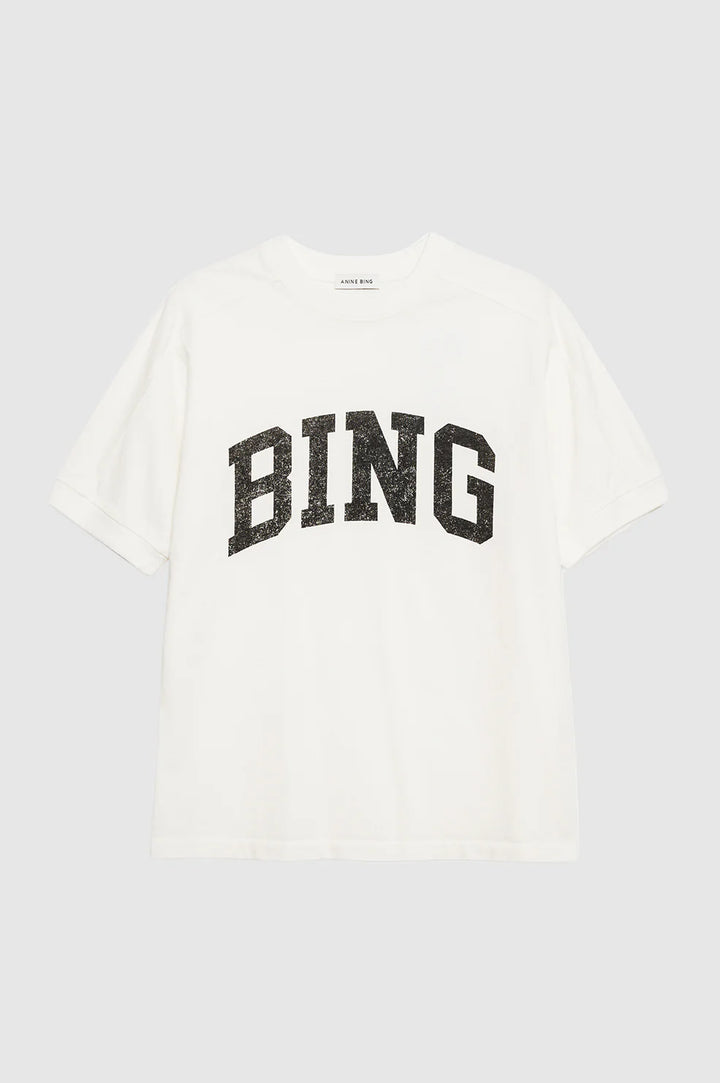 Anine Bing - Jaylin Bing Tee in Ivory