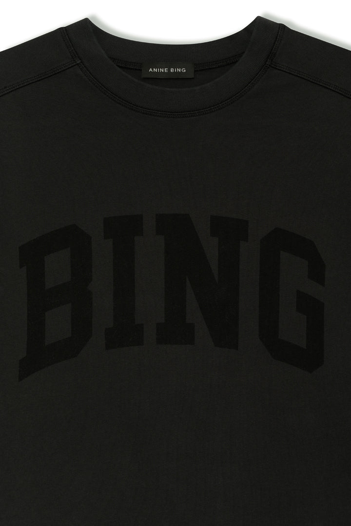 Anine Bing - Jaylin Bing Tee in Vintage Black