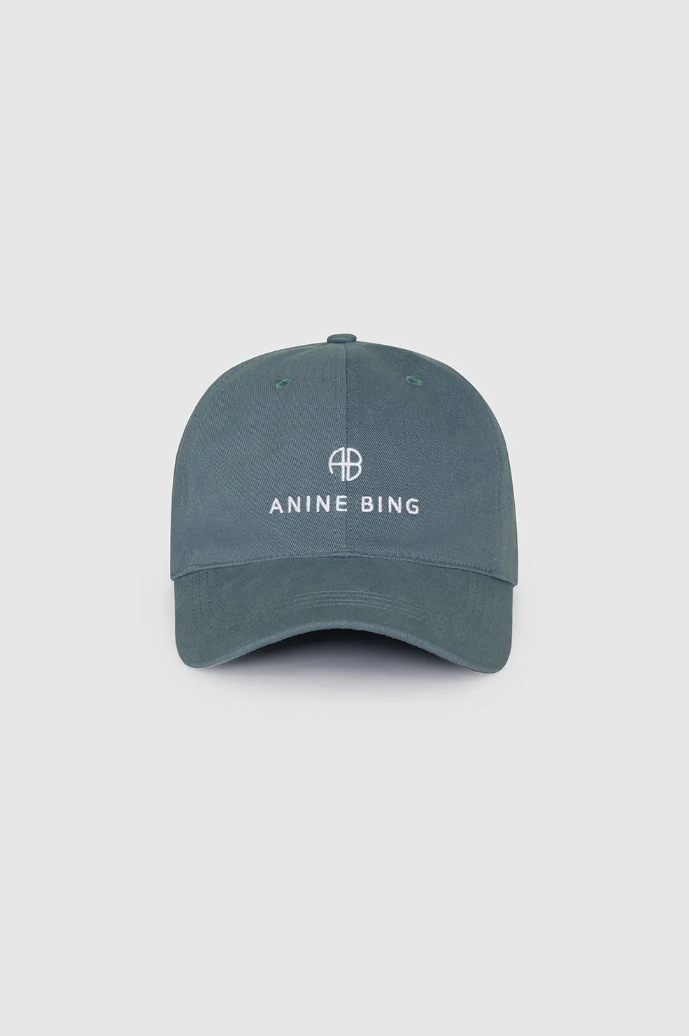 Anine Bing - Jeremy Baseball Cap in Dark Sage