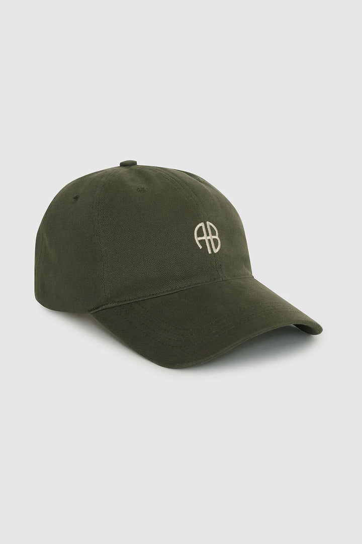 Anine Bing - Jeremy Baseball Hat in Dark Olive