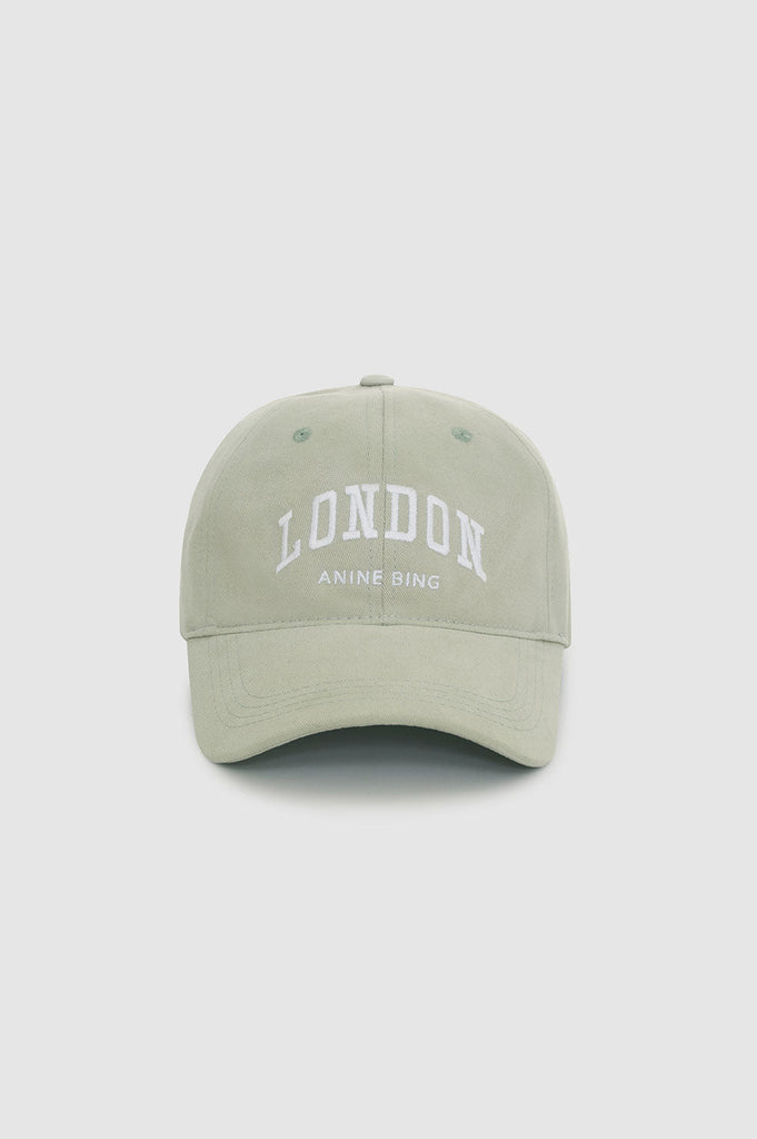 【関税込み】ANINE BING グレー Jeremy ベースボールキャップ Anine Bing Jeremy Baseball Cap - Grey | Garmentory