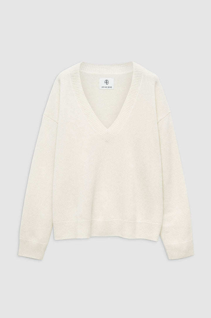 Anine Bing - Lee Sweater in Cream