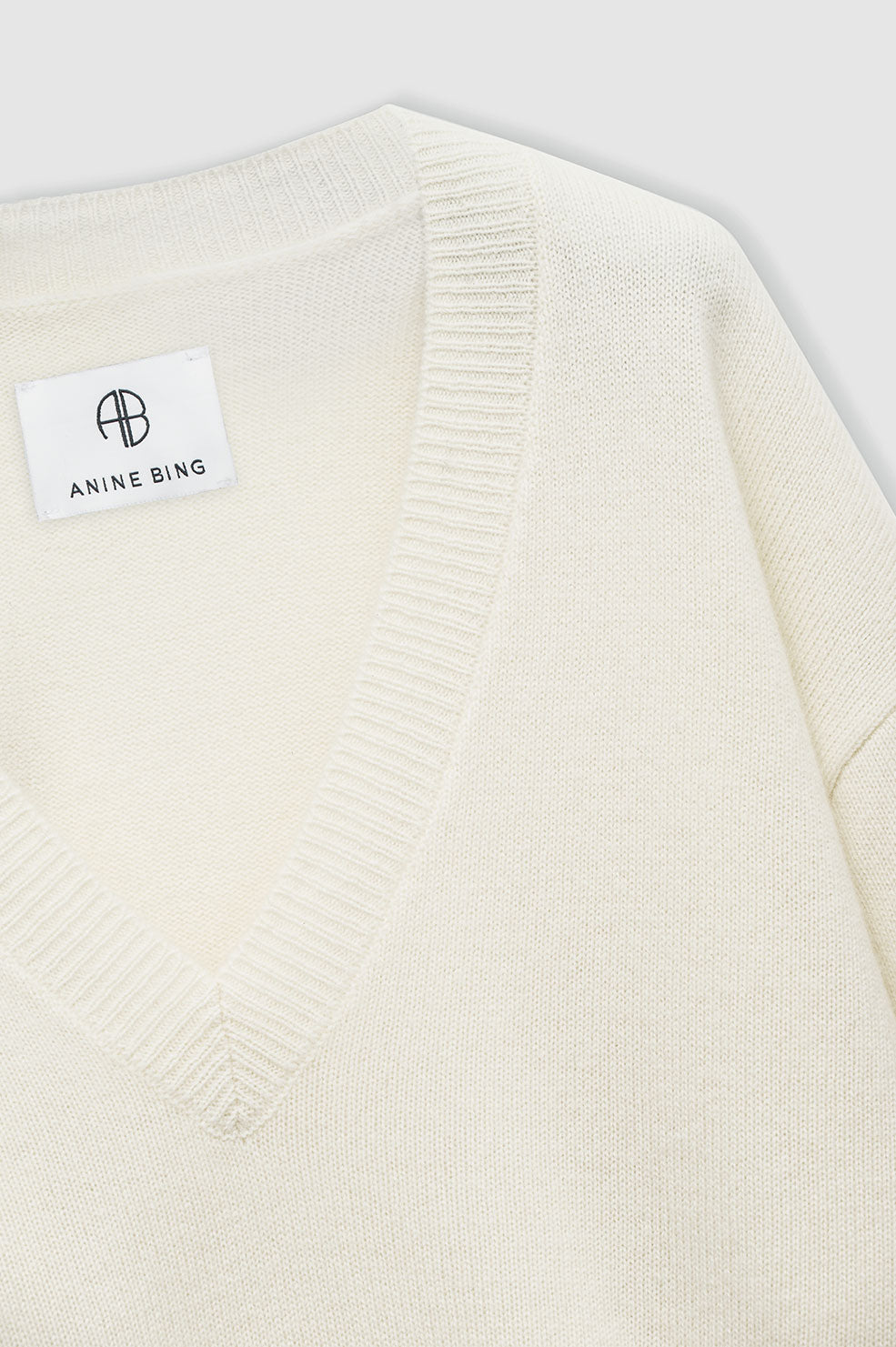Anine Bing - Lee Sweater in Cream