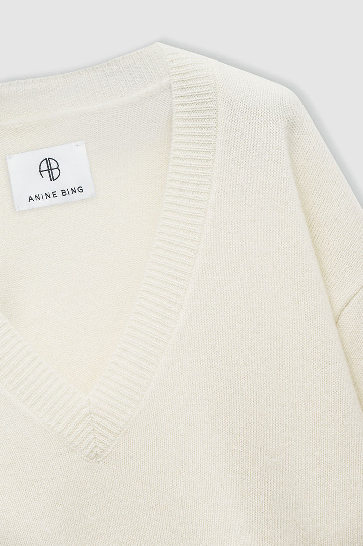 Anine Bing - Lee Sweater in Cream