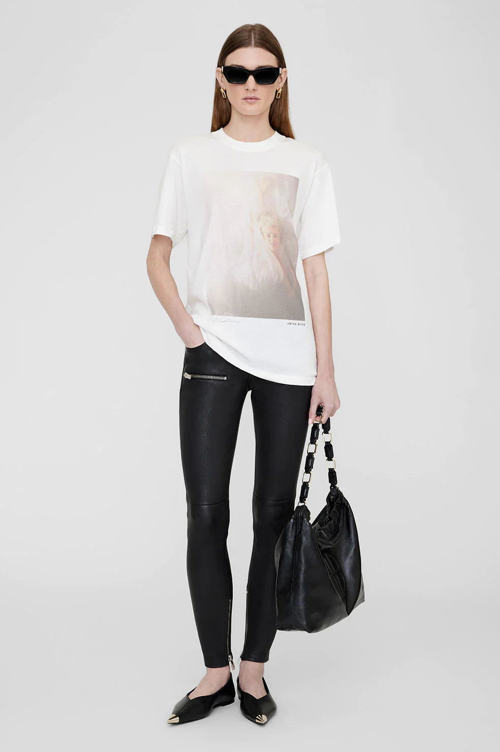 Anine Bing - Lili Tee AB x MM x DK in Ivory