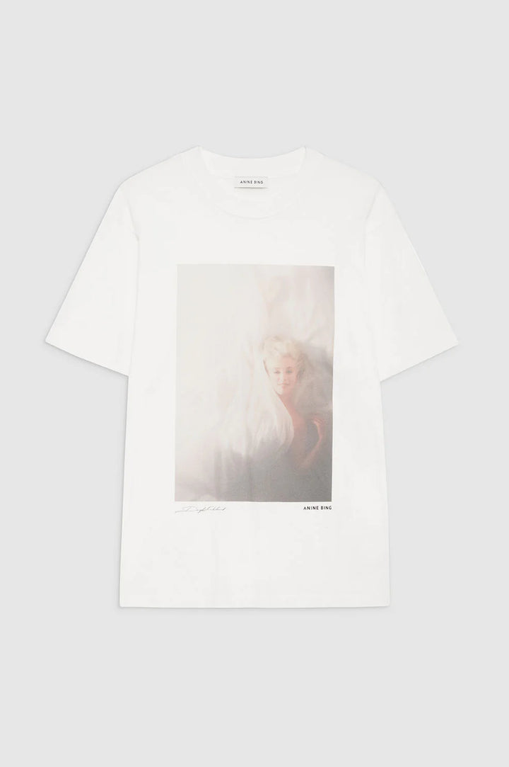 Anine Bing - Lili Tee AB x MM x DK in Ivory Tops