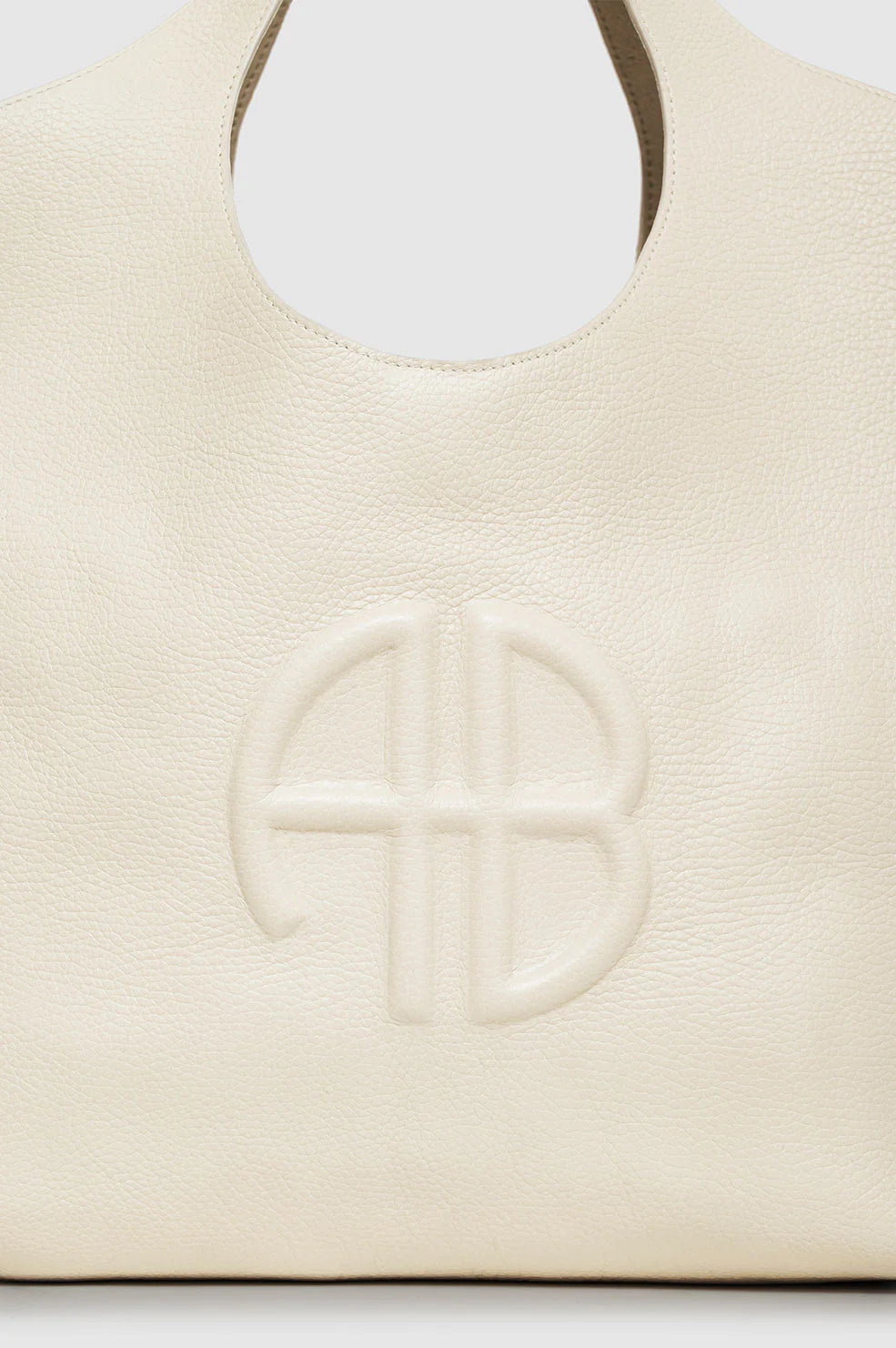 Anine Bing - Lili Tote in Sand Pebbled