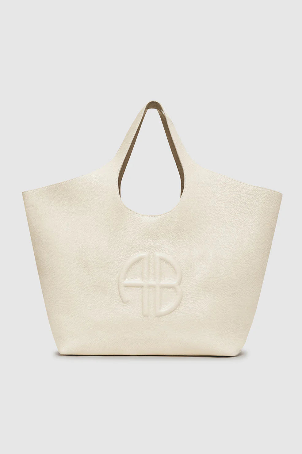 Anine Bing - Lili Tote in Sand Pebbled