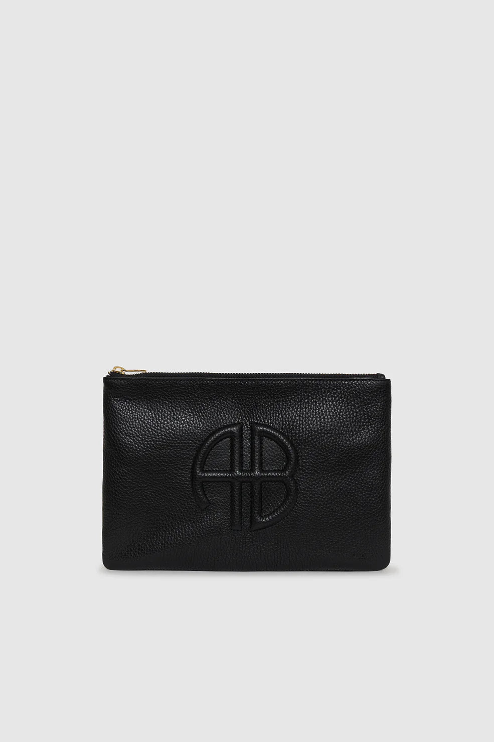 Anine Bing - Lili Pouch in Black Pebbled