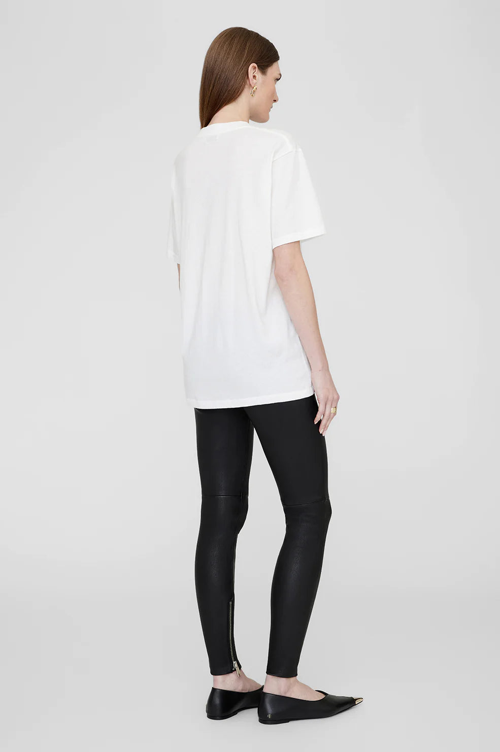 Anine Bing - Lili Tee AB x MM x DK in Ivory Tops