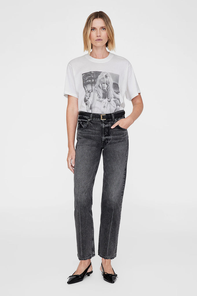ANINE BING（アニンビン） ② 24070923000910 LILI TEE AB X MM X DK レディース ホワイト FREE Anine Bing - Lili Tee AB x DK x Brigitte Bardot in Ivory – Blond