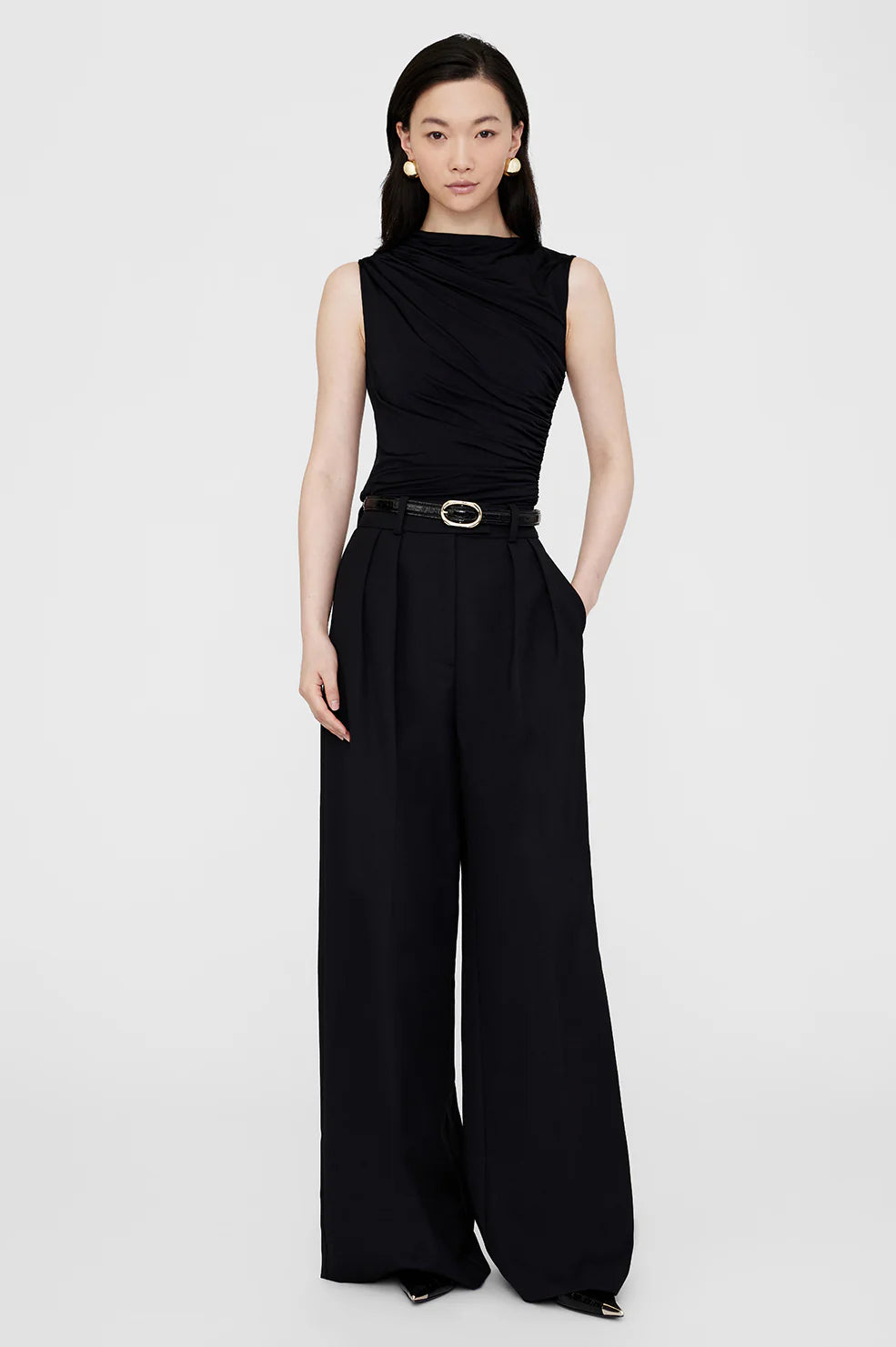 Anine Bing - Lucia Top in Black