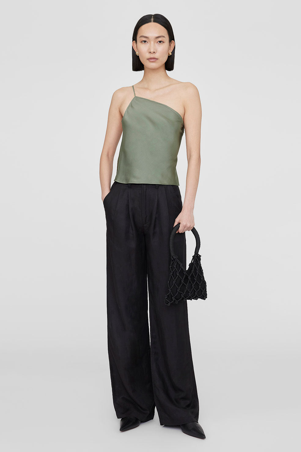 Anine Bing - Mandy Top in Artichoke