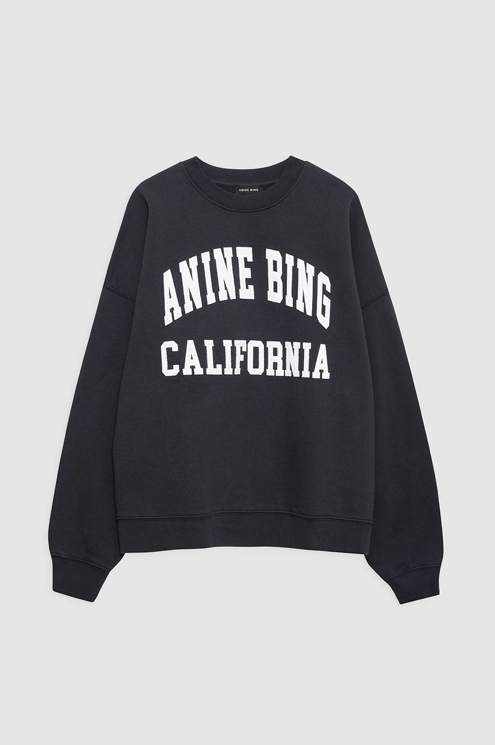 Anine Bing - Miles Sweatshirt in Vintage Black