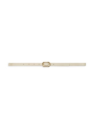 Anine Bing - Mini Signature Belt in Ivory
