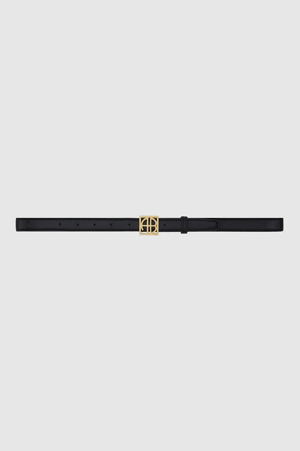 Anine Bing - Monogram Belt in Black