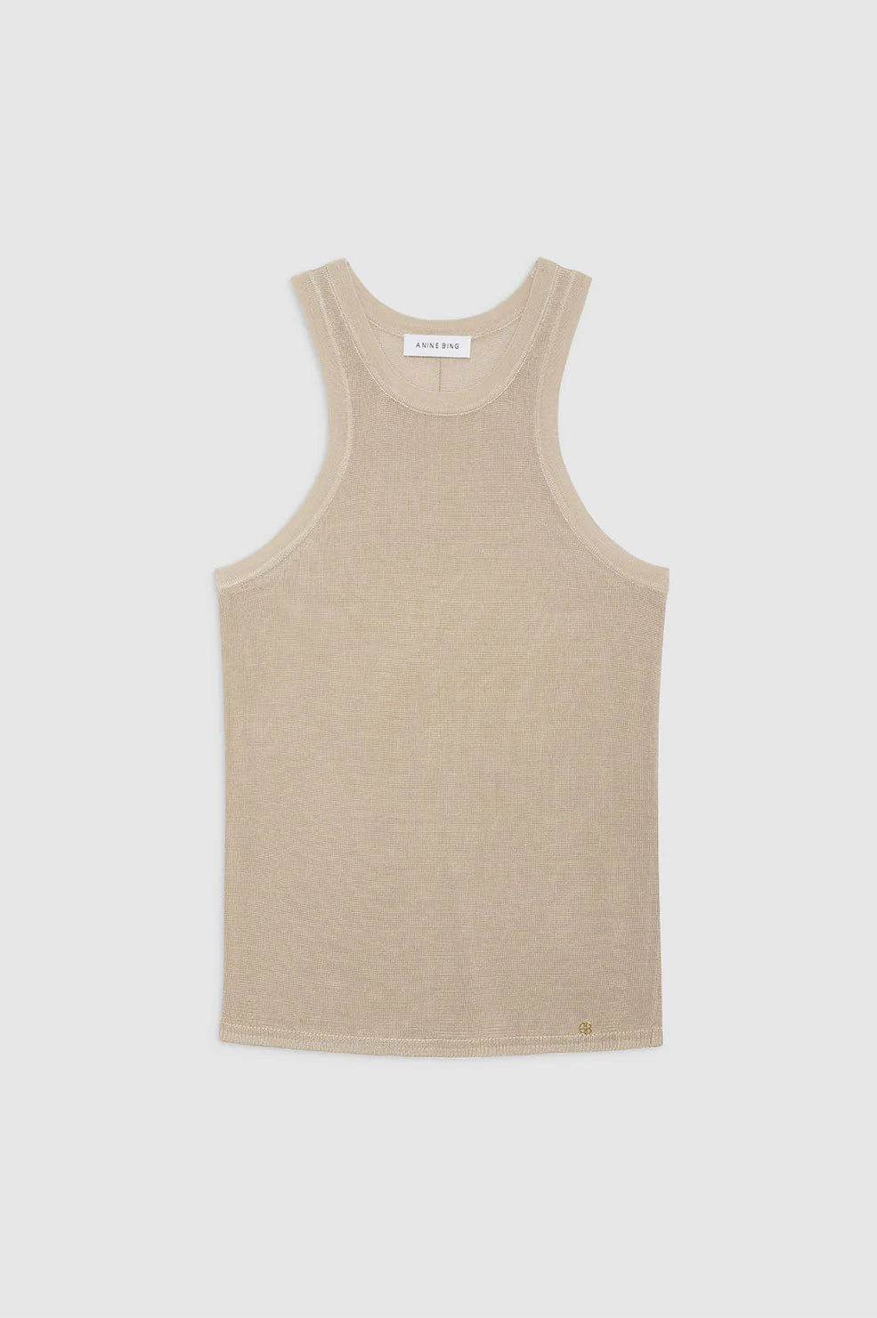 Anine Bing - Noel Top in Champagne Tanks