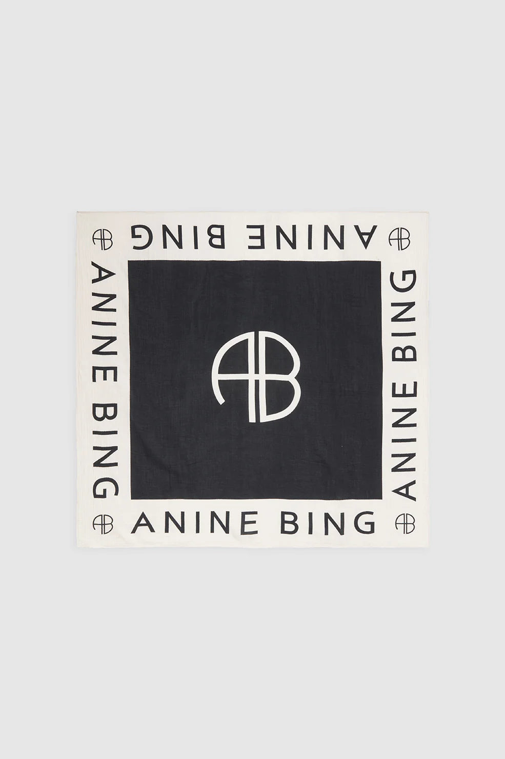 Anine Bing - Praia Sarong in Black & White Accessories