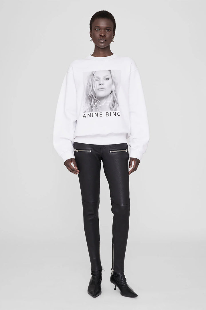 Anine Bing - Ramona Sweatshirt Kate Moss in White