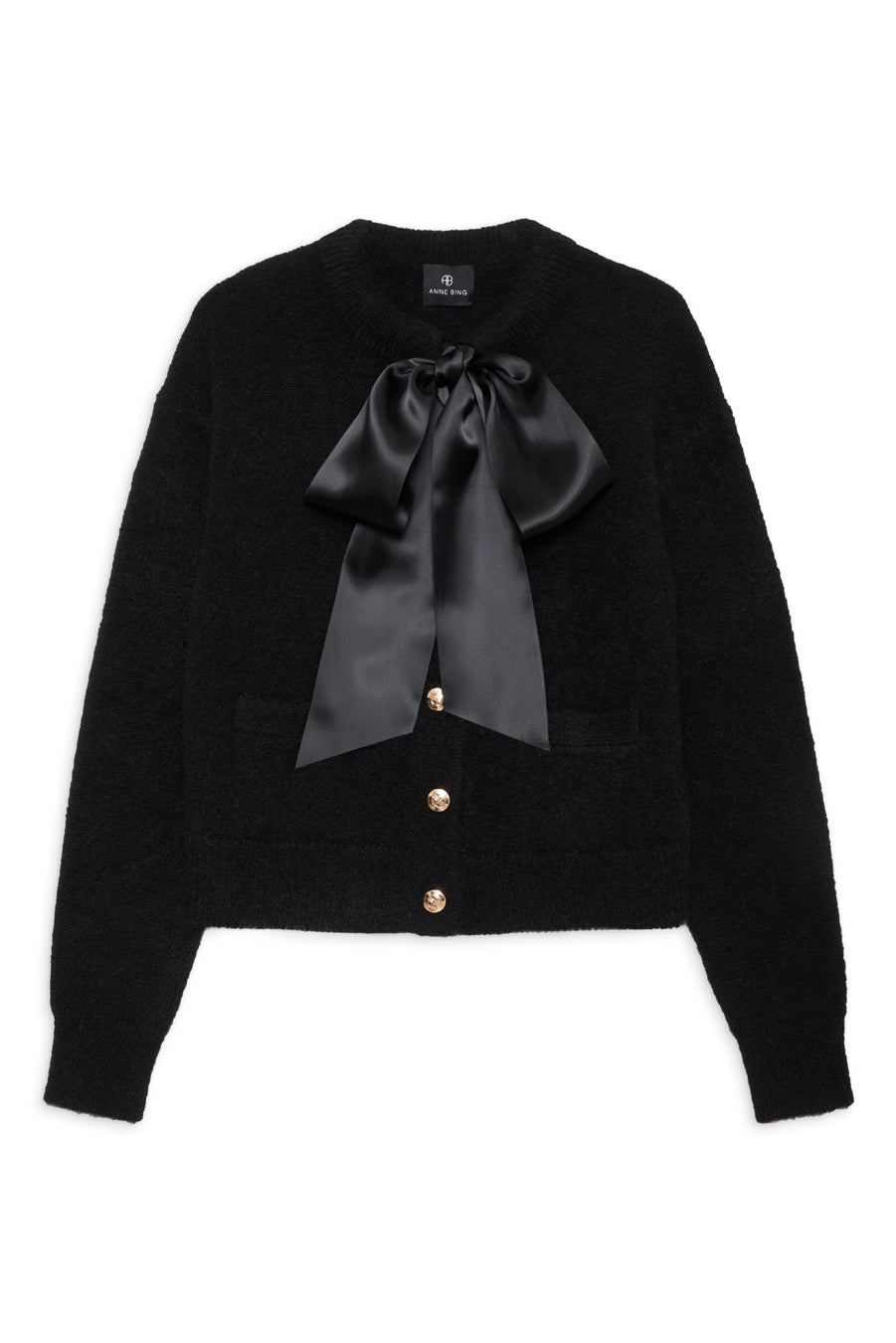 Anine Bing - Rhodes Cardigan in Black Cardigans