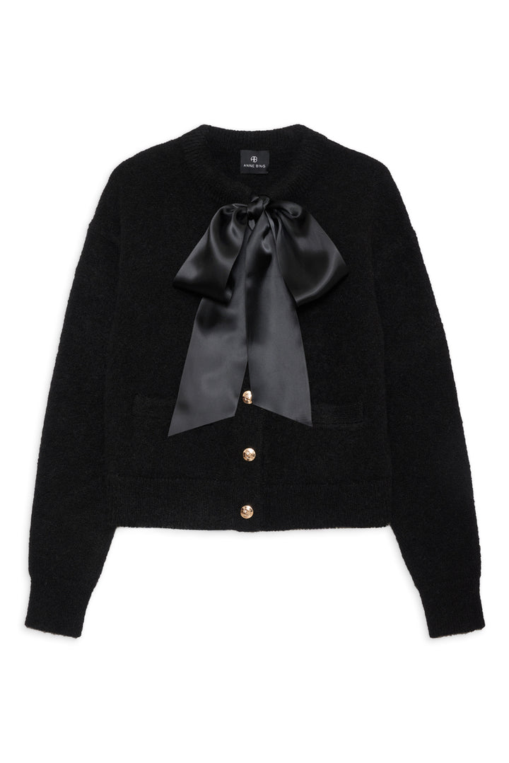 Anine Bing - Rhodes Cardigan in Black Cardigans