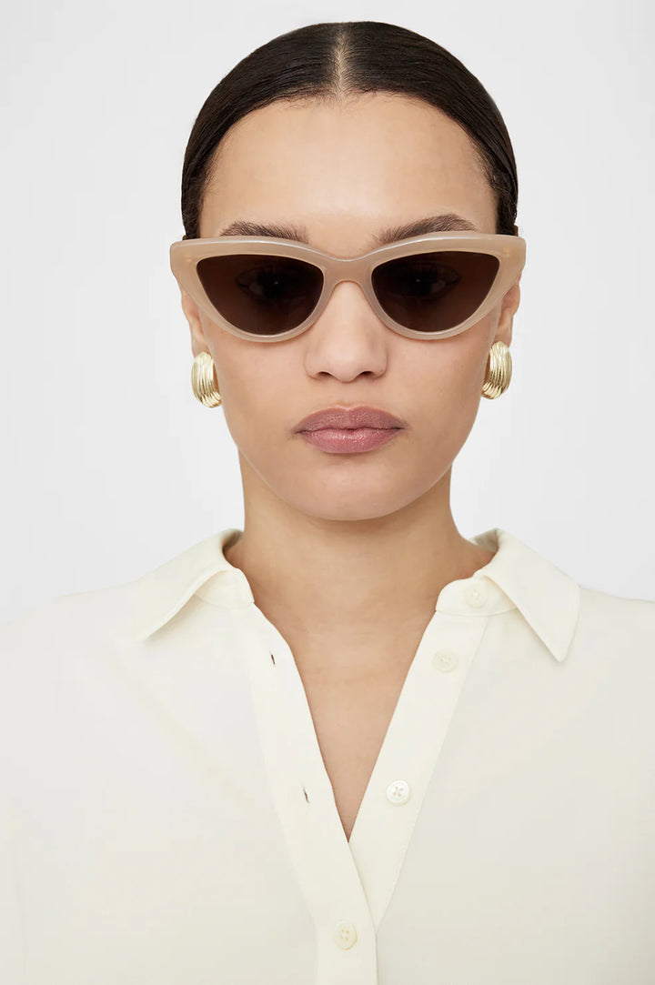 Anine Bing - Sedona Sunglasses in Beige
