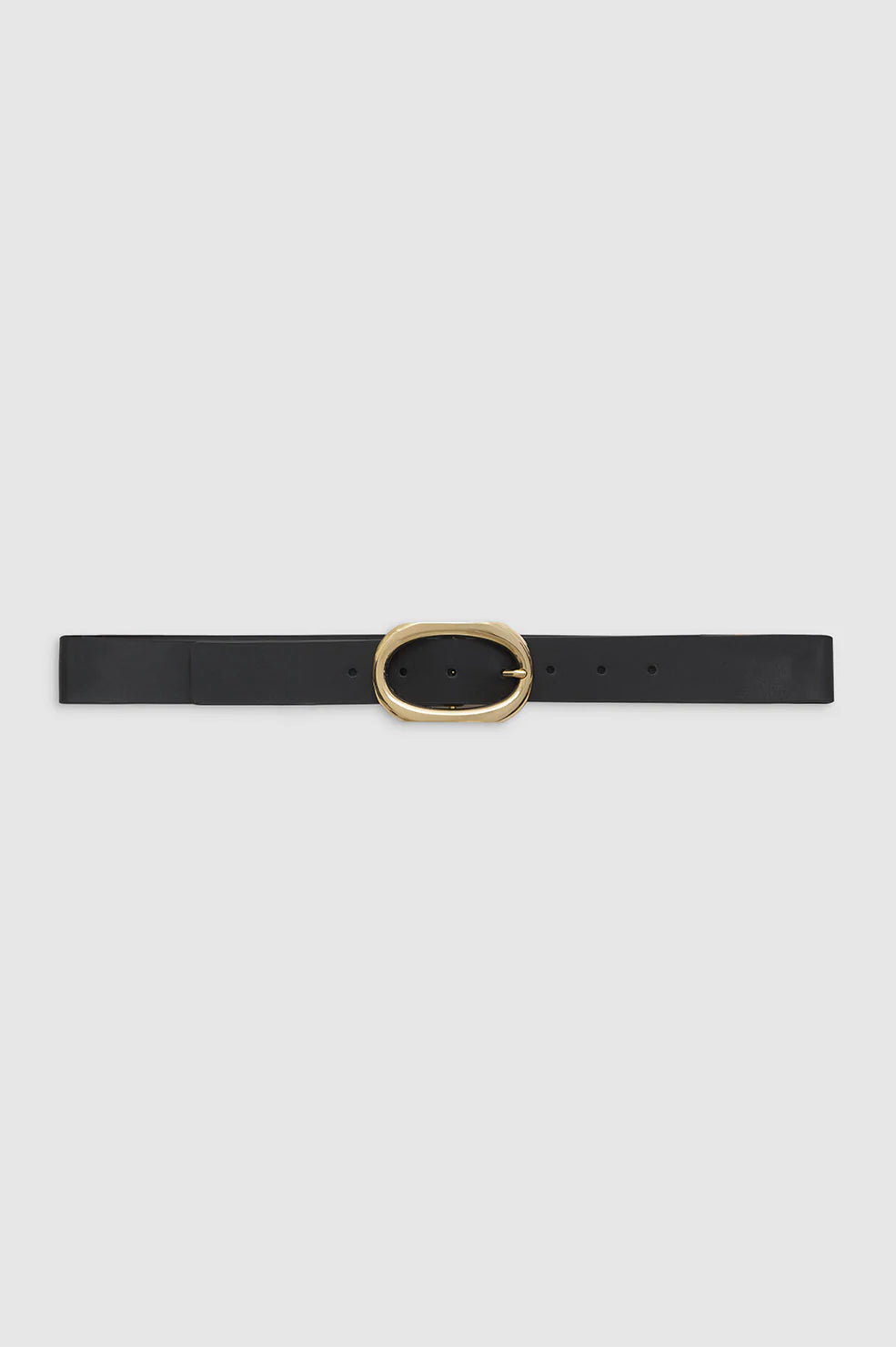 Anine Bing - Signature Link Belt in Black