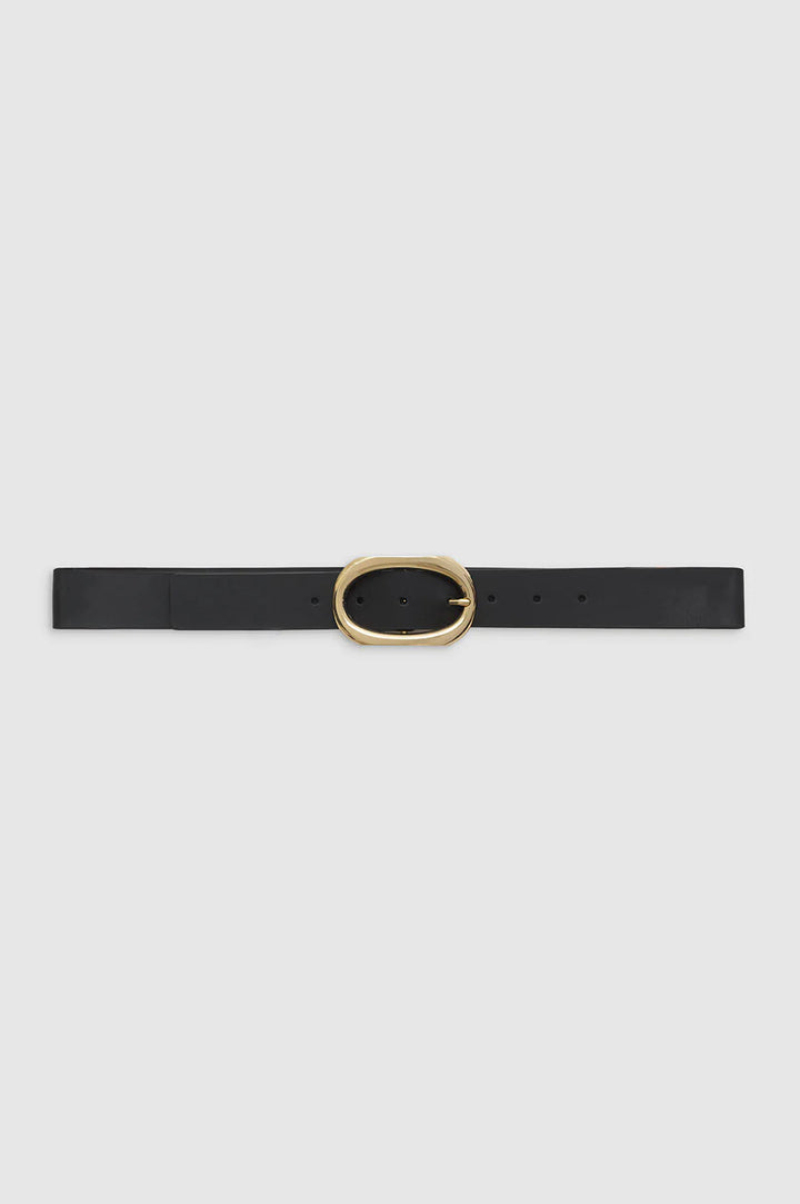 Anine Bing - Signature Link Belt in Black