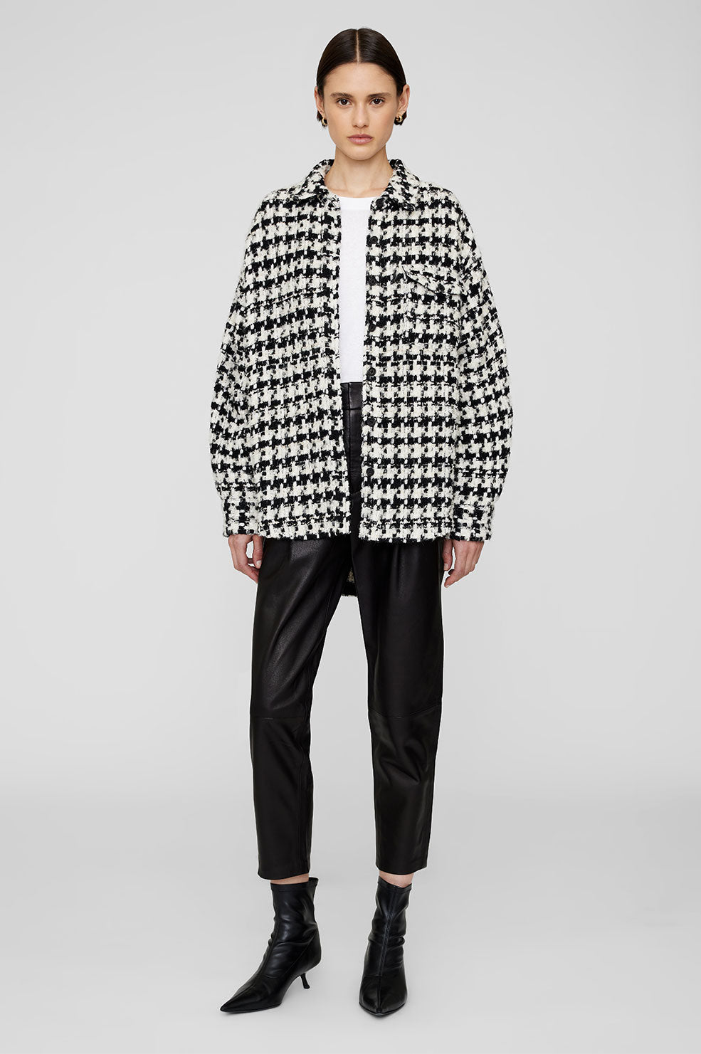 Anine Bing - Sloan Jacket in Black & White