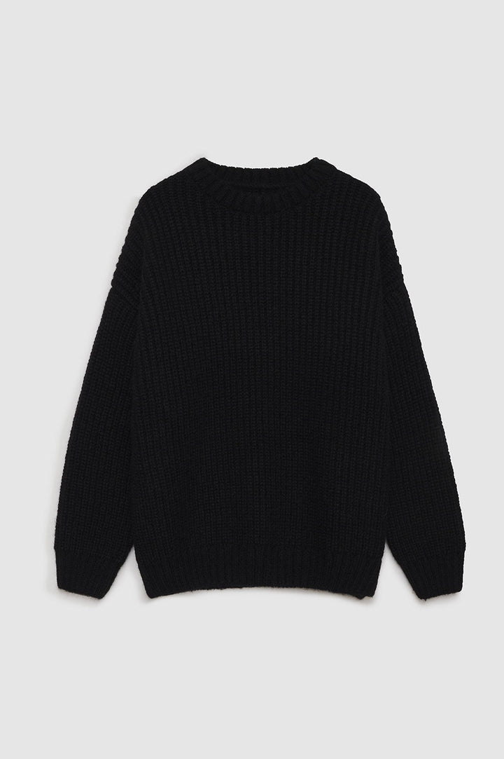 Anine Bing - Sydney Crew Sweater in Black