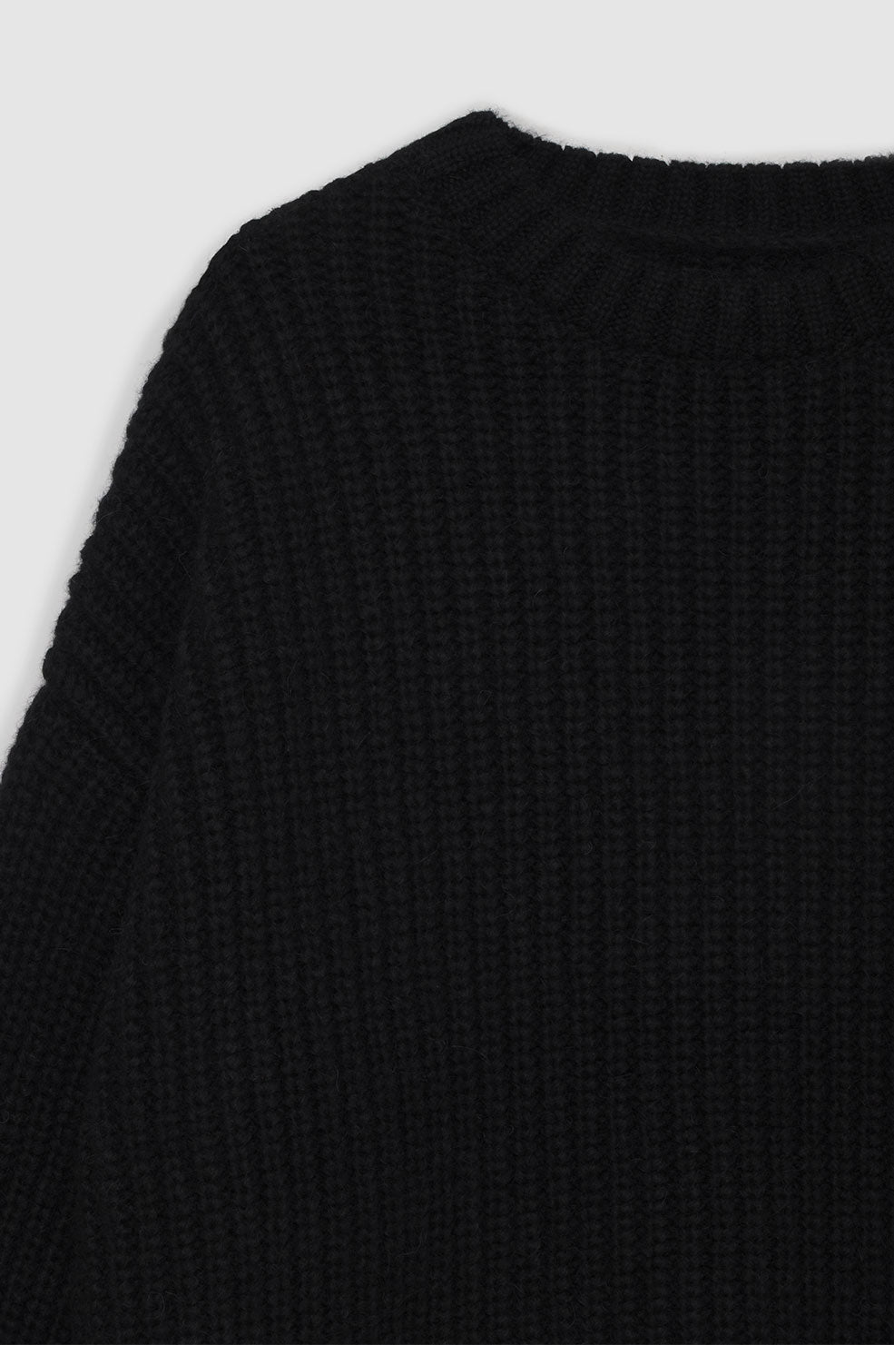 Anine Bing - Sydney Crew Sweater in Black