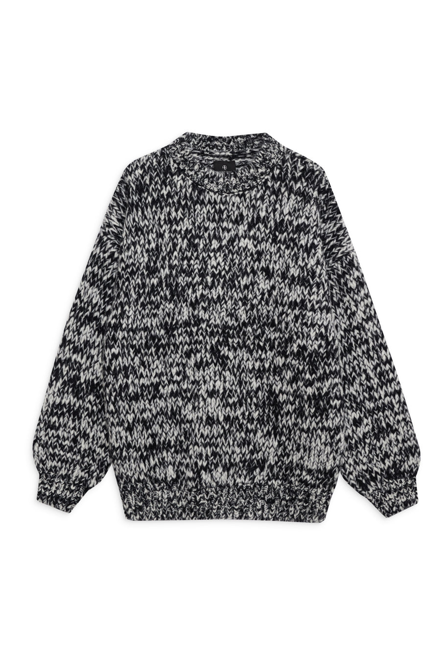 Anine Bing - Sydney Crew Sweater in Black/White