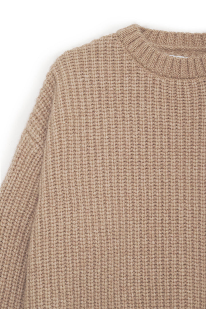 Anine Bing - Sydney Crew Sweater in Camel