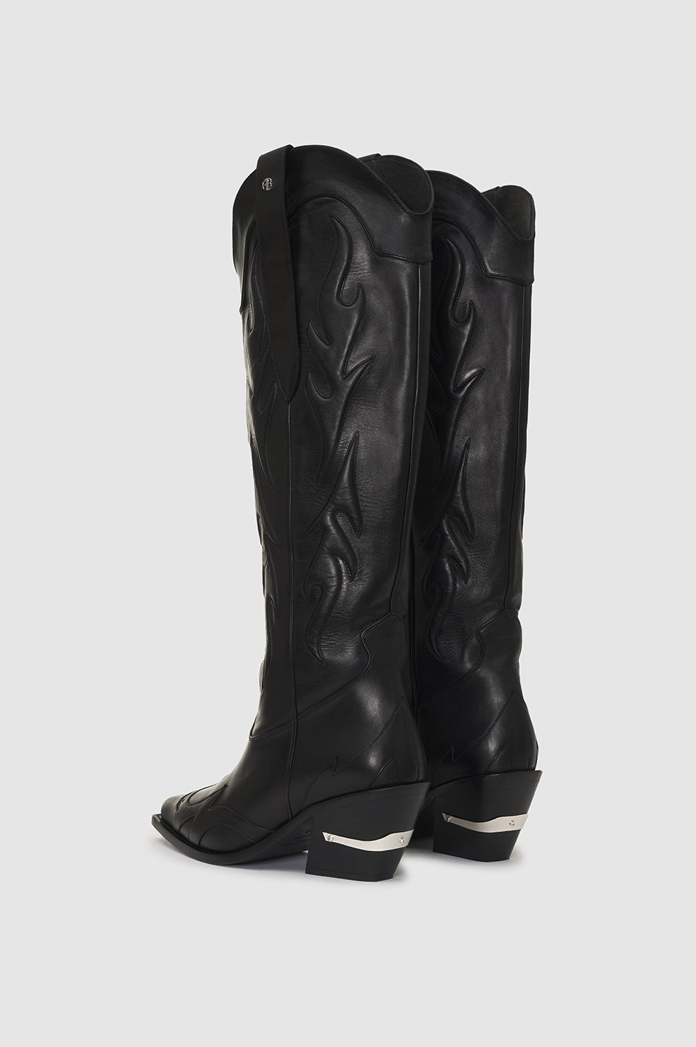 Anine Bing - Tall Tania Boots in Black Western