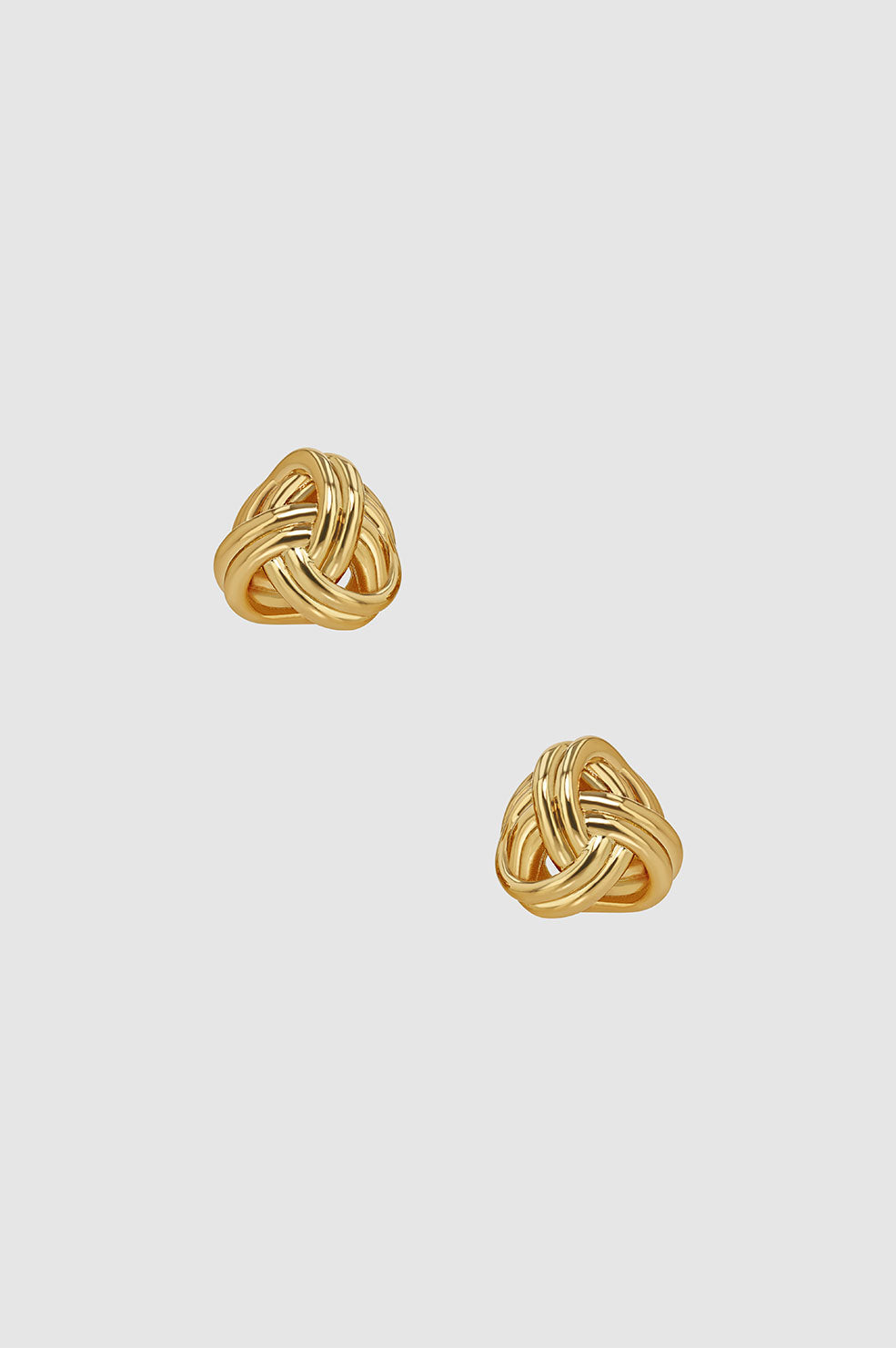 Anine Bing - Twist Knot Earrings in Gold