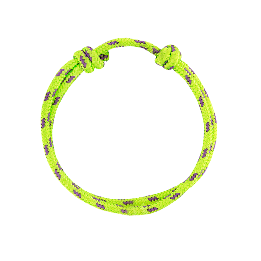 Alexa Leigh - Paracord Bracelet in Light Green Jewelry