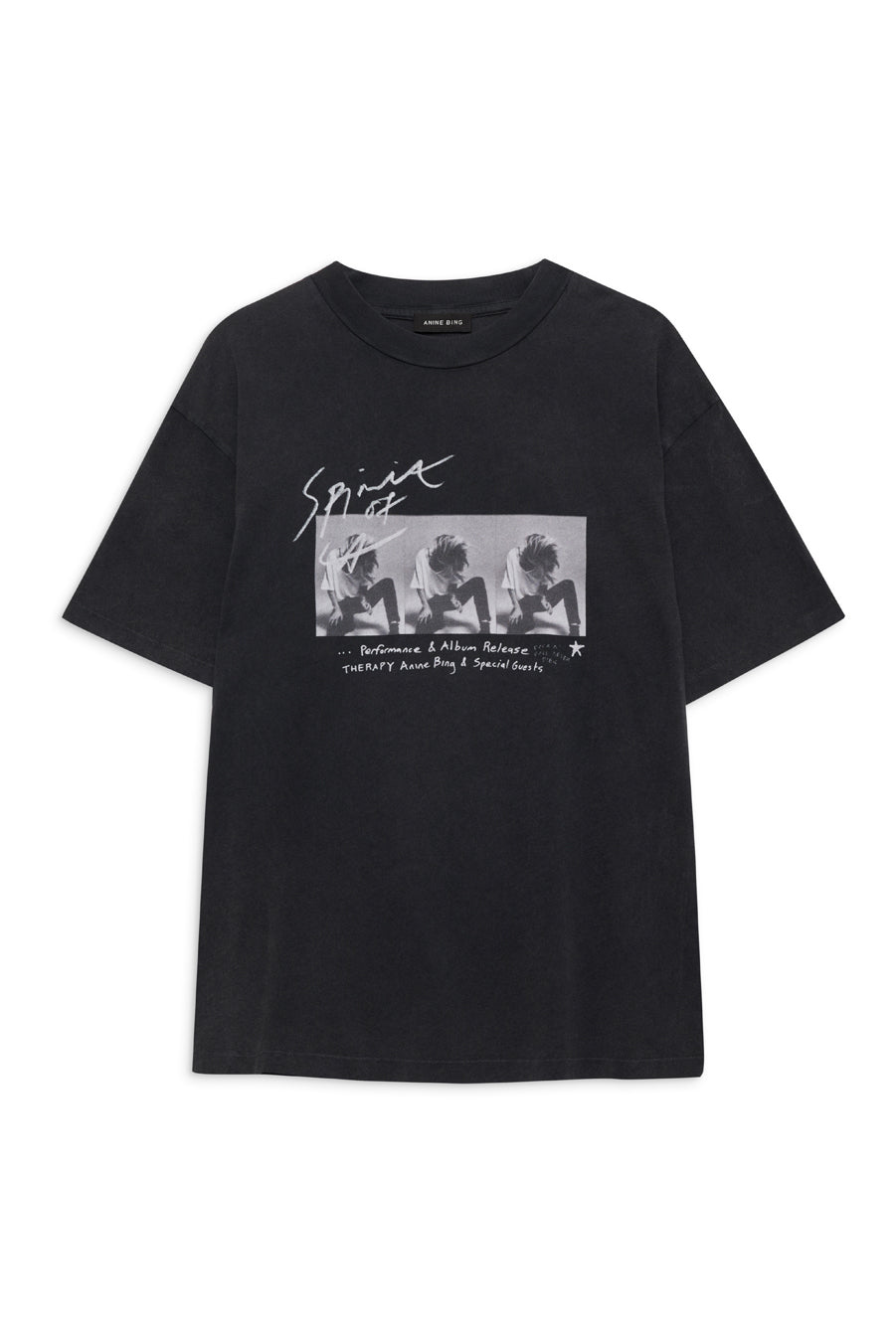 Anine Bing - Ashton Tee Concert in Washed Black