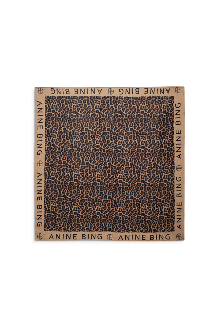 Anine Bing - Eliza Sarong in Tan and Brown Leopard