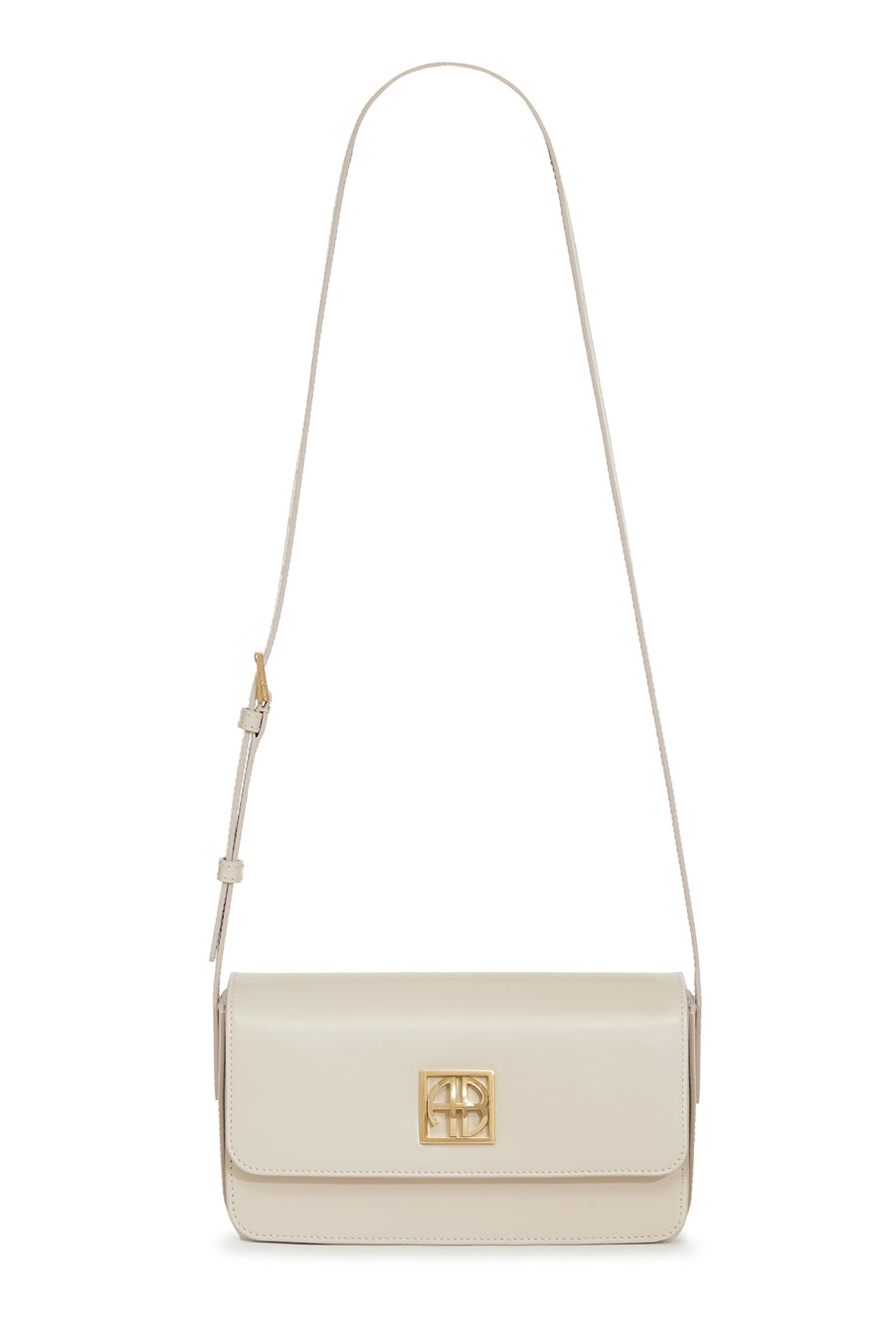 Anine Bing - Elly Crossbody Bag in High Shine Ivory