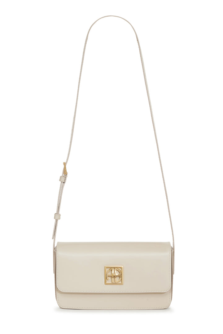 Anine Bing - Elly Crossbody Bag in High Shine Ivory